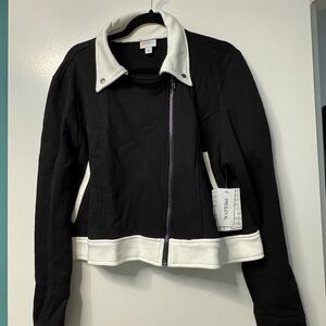 Lularoe Presley - Black and White Women's Jacket